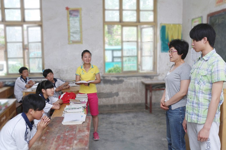 孙怡先 孙梓贺爱心回访 - 图片1