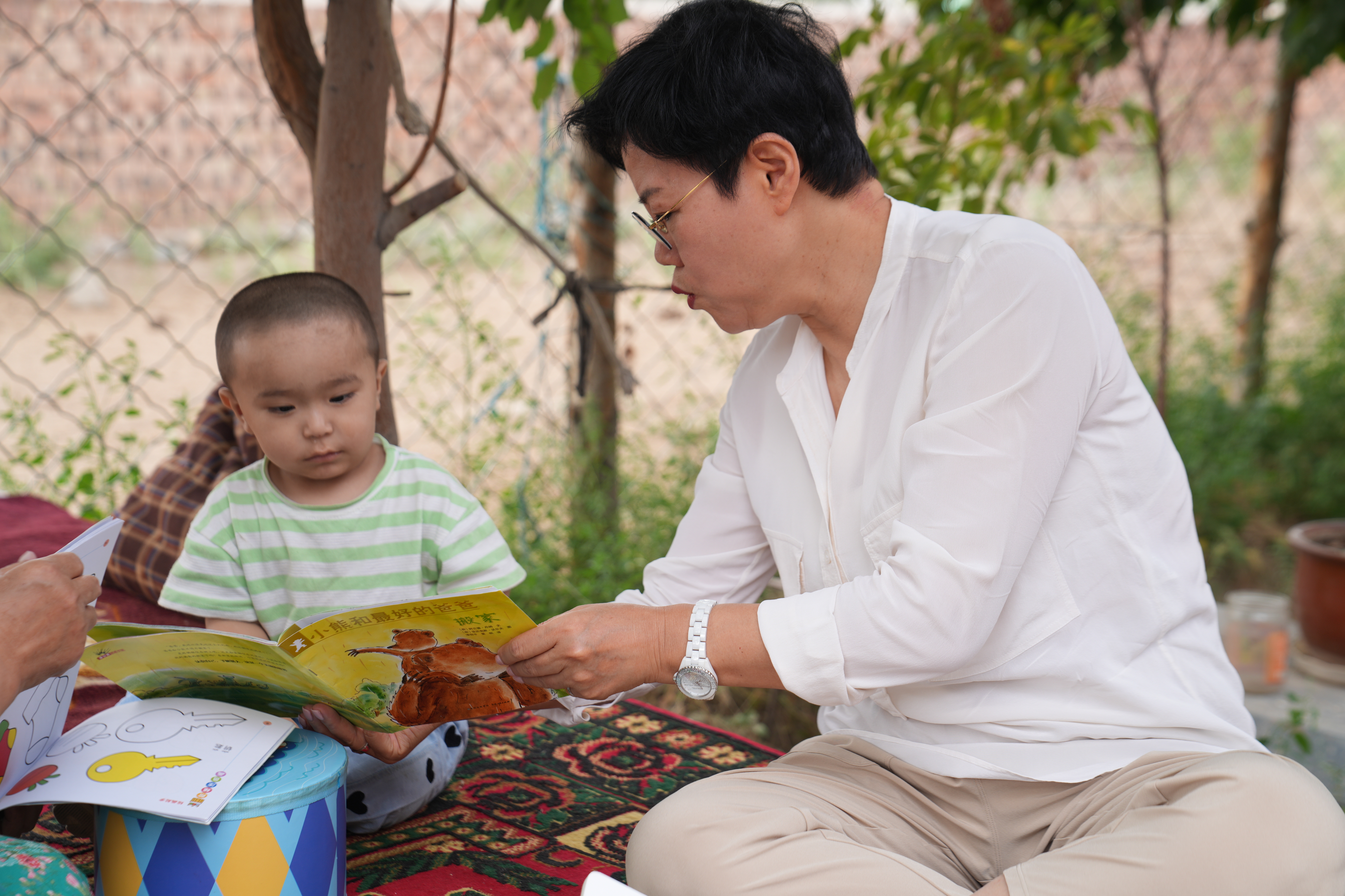 毛忠 王寒茹爱心回访 - 图片1