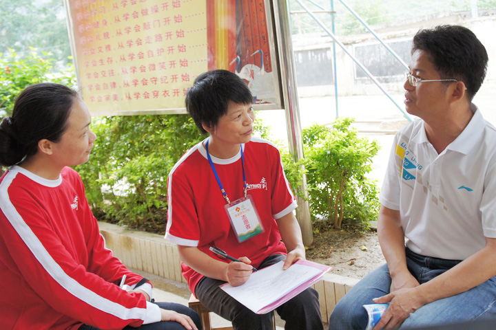 广西志愿者风采