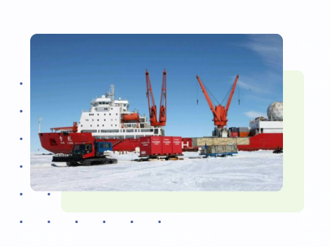   赞助南北极极地科考配图