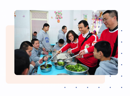 安利志愿者冬日暖阳大行动配图