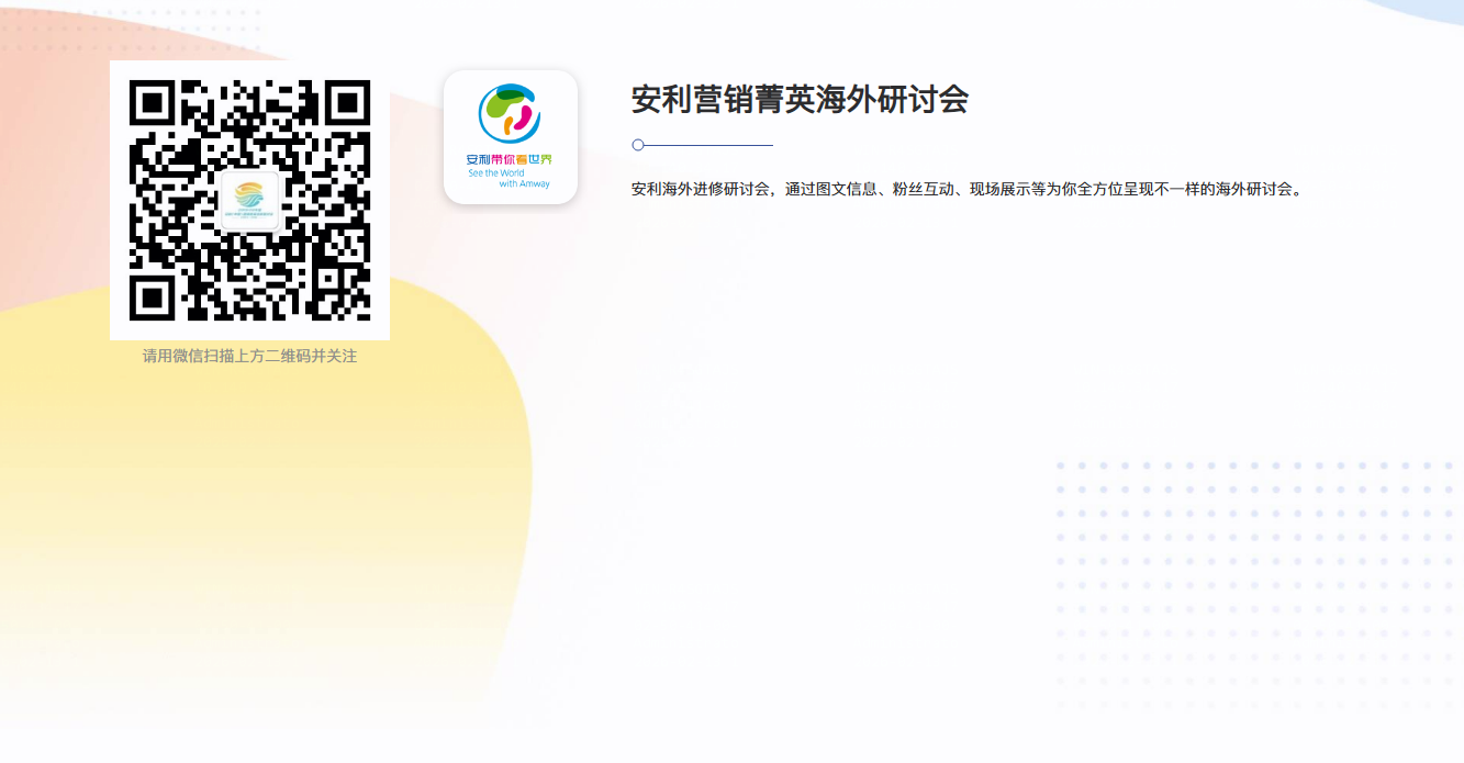 安利营销菁英海外研讨会配图